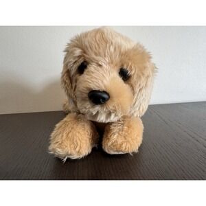 Aurora Plush Dog Golden Retriever Yellow Lab Labrador Puppy Floppy EUC